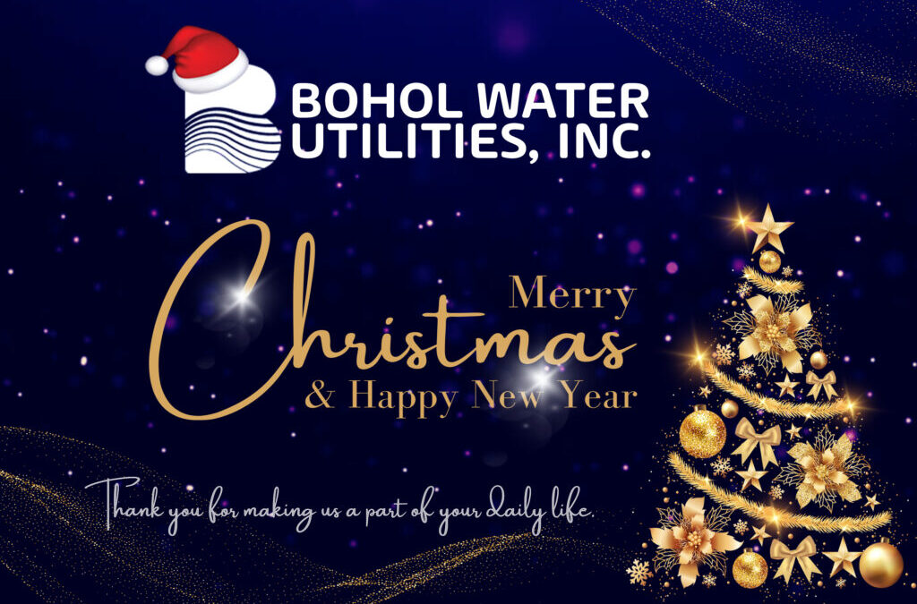 Season’s Greetings from Bohol Water Utilities, Inc.