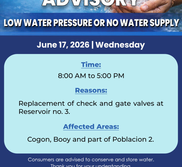 Water Service Interruption Advisory, June 17, 2026.